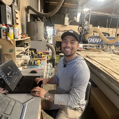 Laser cutter and CNC operator for Coyne Design Company Woodworking Studio